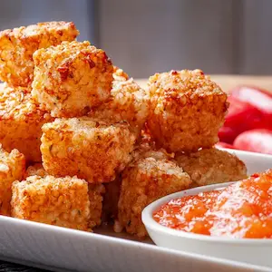 Entradas-Dadinhos de tapioca